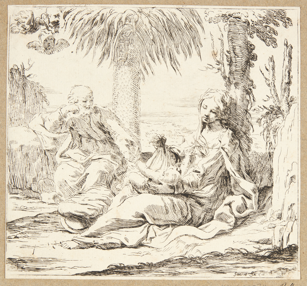 Hvile på flugten til Egypten