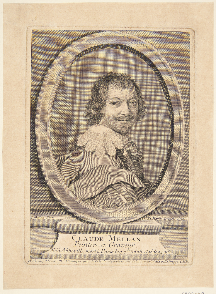 Claude Mellans selvportræt