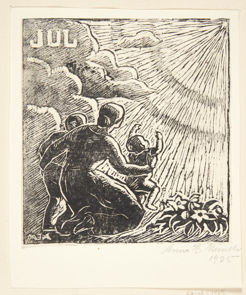 Jul, Anna Munch, 1925