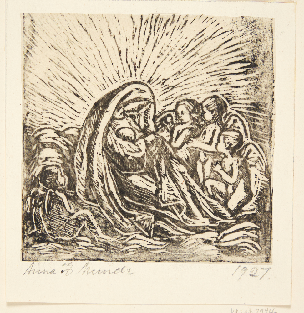 Madonna, Anna Munch, 1927