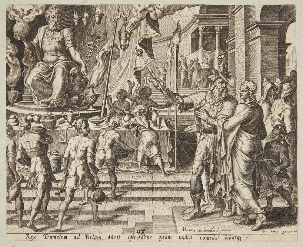 Daniel nægter at tilbede Bel